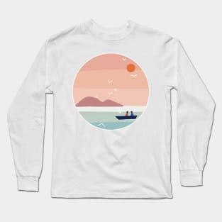 Lake sunset Long Sleeve T-Shirt